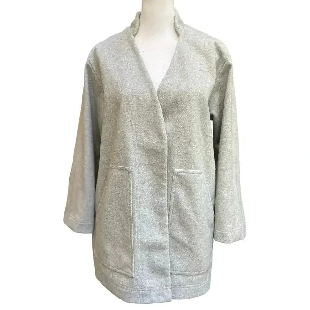 Lila P mandarin collar jacket. Size small